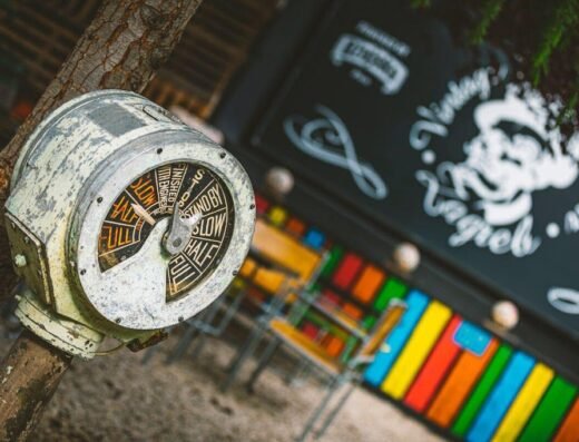 Vintage Industrial Bar